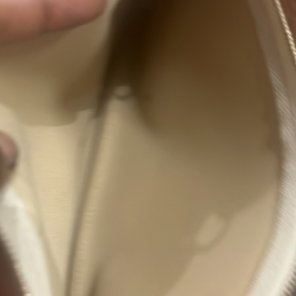 LOUIS‎ VUITTON WHITE DAMIER AZUR POCHETTE - Picture 8 of 14